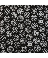 Tenugui-KAMON Black
