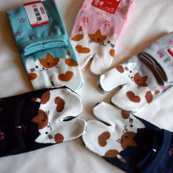 japanese Tabi socks- NEKO