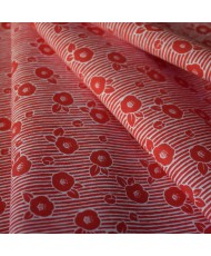 tenugui japanese fabric camelia