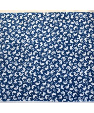 Tenugui KUJIRA blue