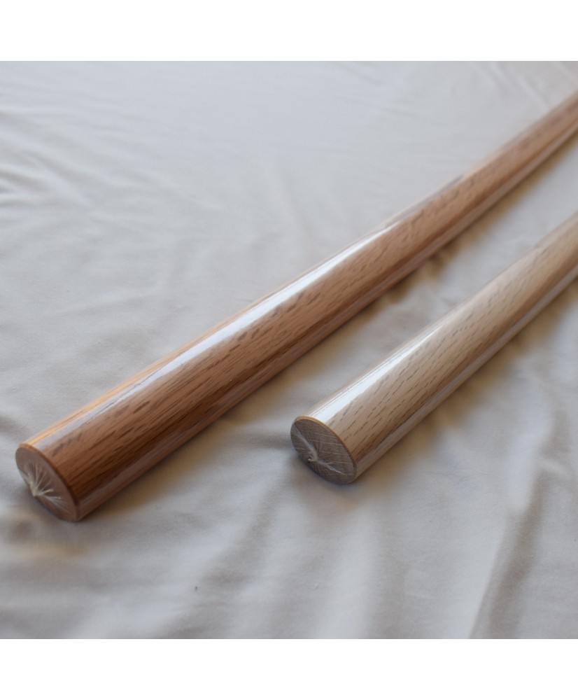 Bokken Poignée Tressée, Katana Bois - Modèle lourd (700gr