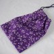 Passport Bag japanese fabric SAKURA Purple