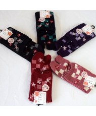 Calcetines japonés  TABI ICHIMATSU SAKURA