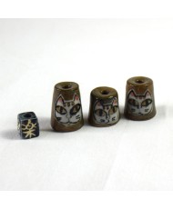 Japanese porcelain incense holder