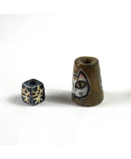 Japanese porcelain incense holder