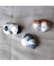 Set Porcelain  chopstick holder NEKO