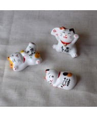 copy of Set Porcelain  chopstick holder NEKO