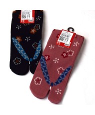 Tabi socks- FLOWER ZORI