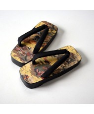 Geta Kiri NUNOBARI 25cm