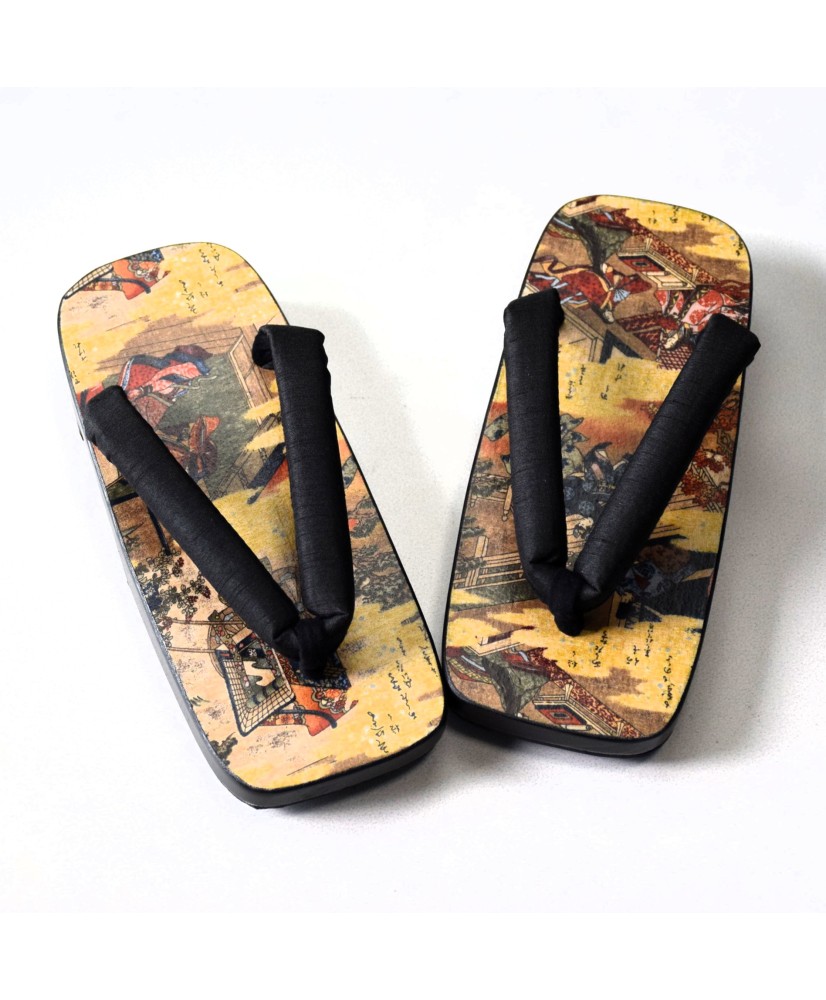 Geta Kiri NUNOBARI 25cm