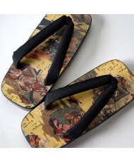 Geta Kiri NUNOBARI 25cm