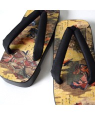 Geta Kiri NUNOBARI 25cm