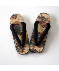 Geta Kiri NUNOBARI 24cm