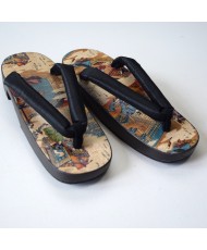 Geta Kiri NUNOBARI 24cm