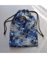 Housse  HAKAMA tissu japonais Fleurs d'automne