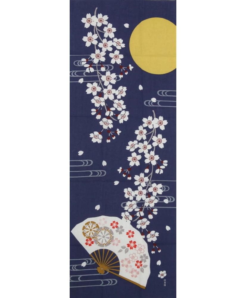 Tenugui  OUGI SAKURA to TSUKI