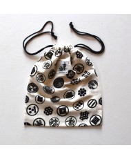 Housse  passeport tissu japonais KAMON