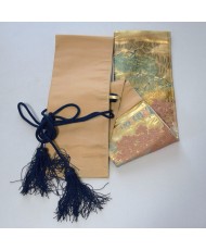 Funda KATANA-Pabellón dorado + Azul