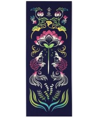 tenugui lotus kingyo