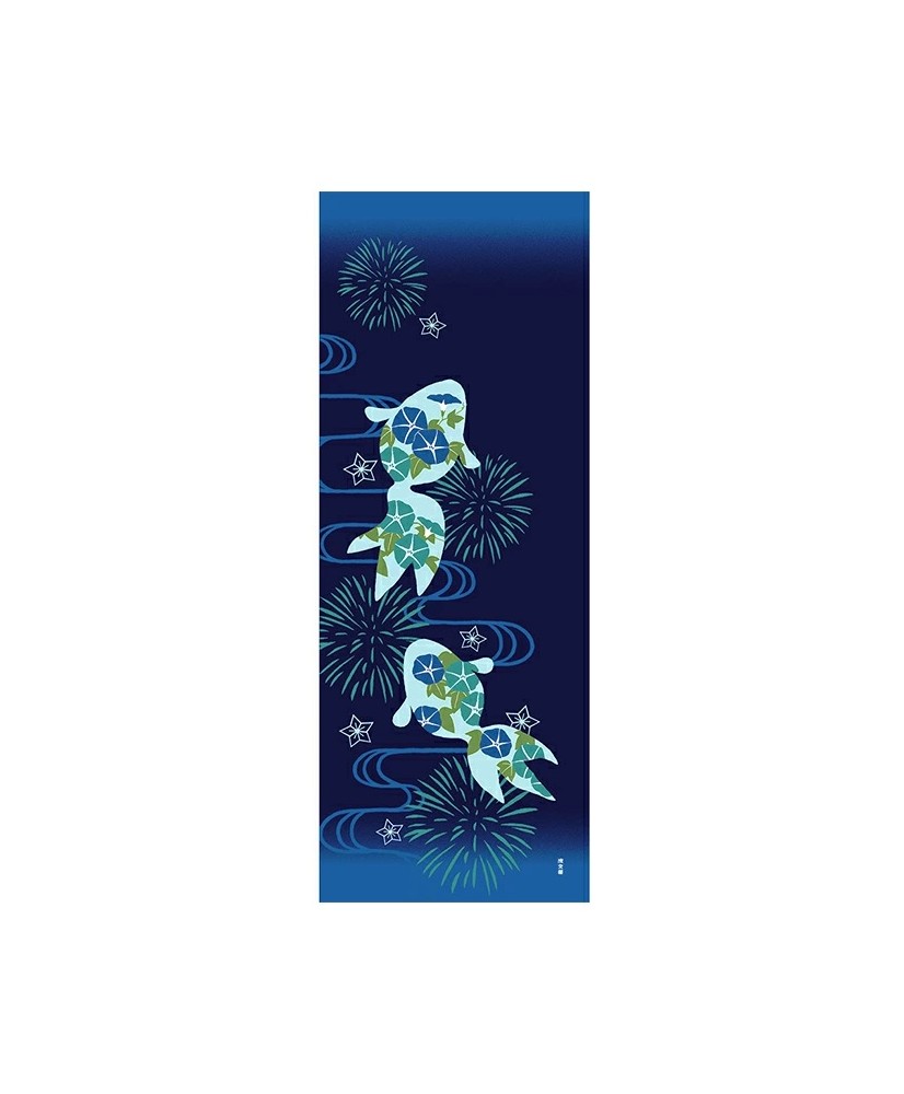 tenugui kingyo hanabi