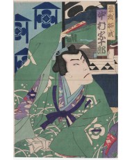 ukiyoe kunichika kabuki
