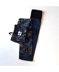 Bag for wooden weapons DARUMA Blue