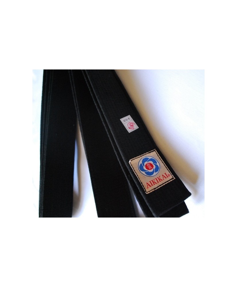 Ceinture de Aikido noir