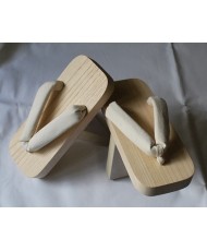 Geta: de madera japonesas tradicionales hechas mano en Japón. Usadas con kimono o yukata y tabi - calcetines. - SINONOME Japan