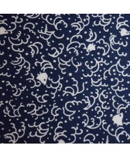 Tenugui-Chidori navy blue