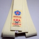Aikido Belt - Iwata white & off-white