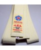 Aikido Belt - Iwata white & off-white