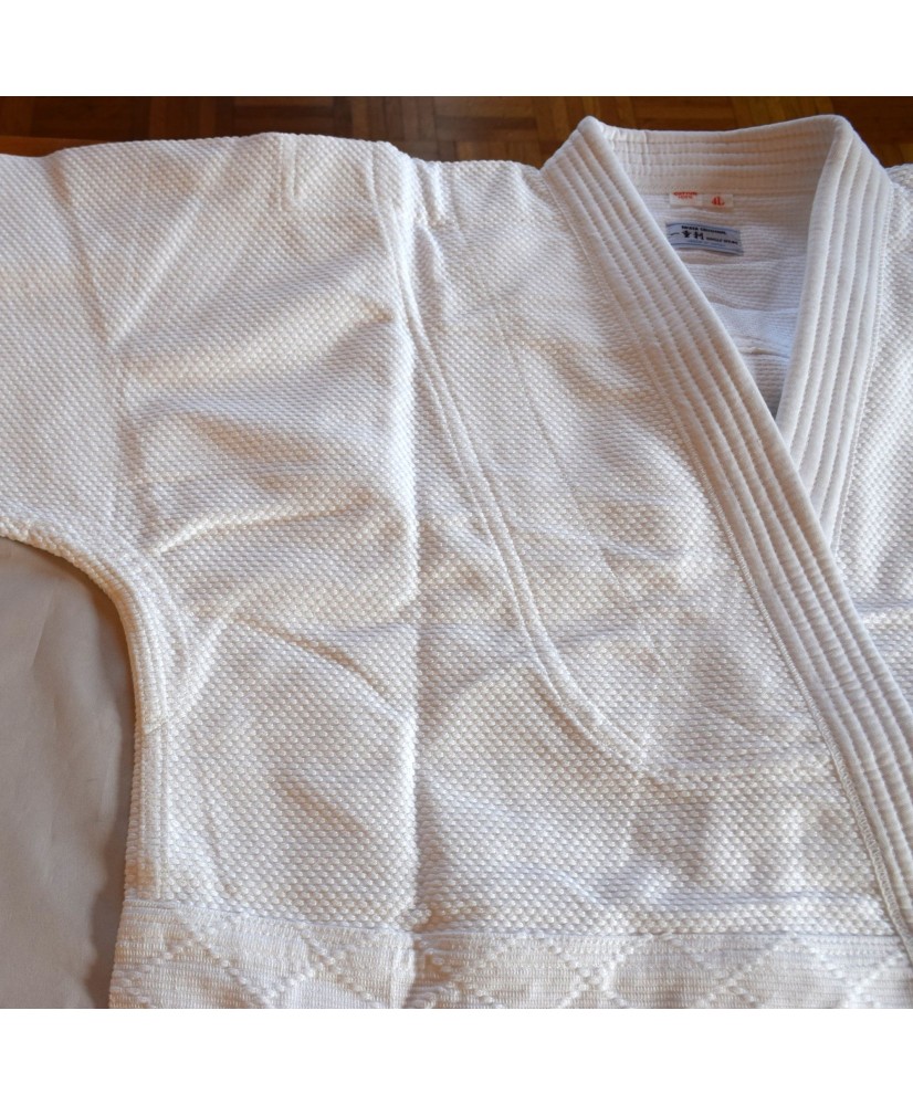 Aikido keikogi Iwata 200AS set dogi budo kendo white uniform japan, image size:826x1000